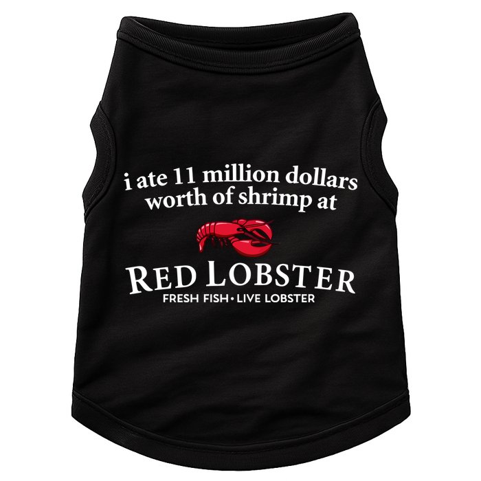 I Ate 11 Million Dollars Worth Of Shrimp From Red Lobster Doggie Tank