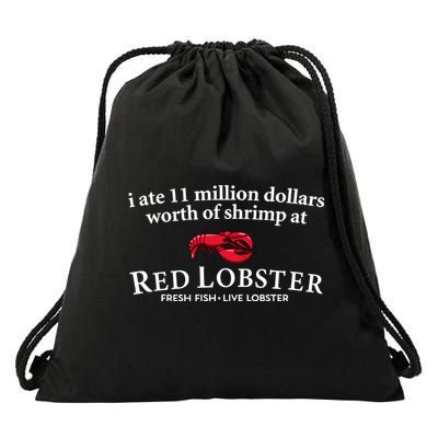 I Ate 11 Million Dollars Worth Of Shrimp From Red Lobster Drawstring Bag