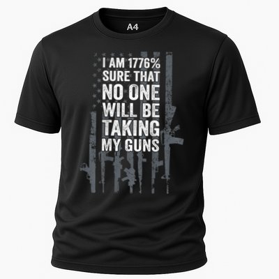 I Am 1776 Sure No One Is Taking My Guns Pro Gun Flag Performance Shirt