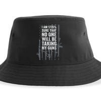I Am 1776 Sure No One Is Taking My Guns Pro Gun Flag Sustainable Bucket Hat