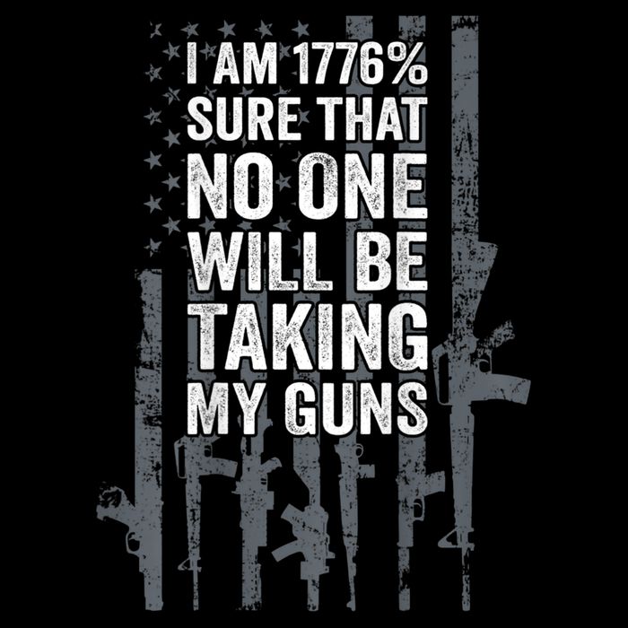 I Am 1776 Sure No One Is Taking My Guns Pro Gun Flag Bucket Hat