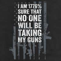I Am 1776 Sure No One Is Taking My Guns Pro Gun Flag 25L Jumbo Tote
