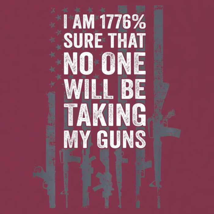 I Am 1776 Sure No One Is Taking My Guns Pro Gun Flag 16oz Travel Tumbler