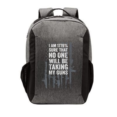 I Am 1776 Sure No One Is Taking My Guns Pro Gun Flag Vector Backpack