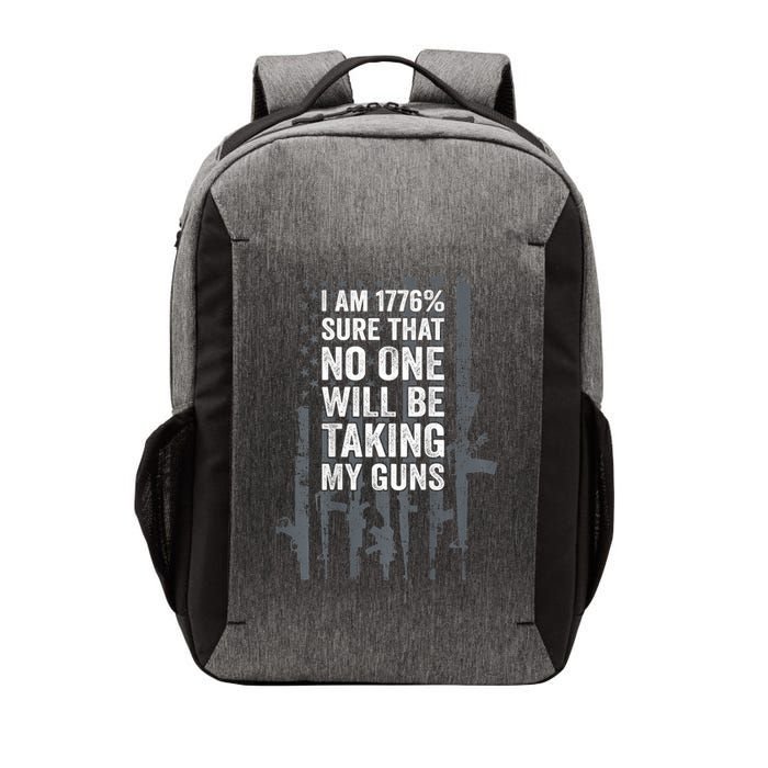 I Am 1776 Sure No One Is Taking My Guns Pro Gun Flag Vector Backpack