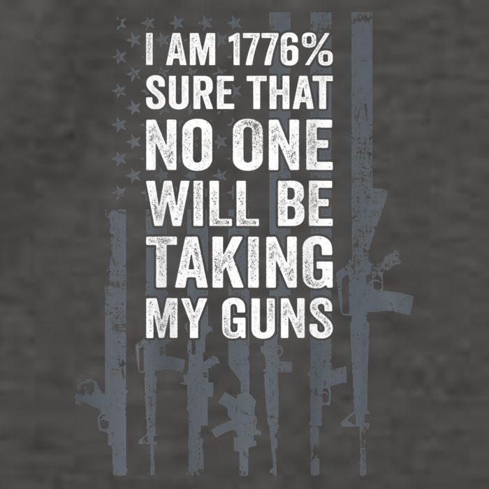 I Am 1776 Sure No One Is Taking My Guns Pro Gun Flag Vector Backpack