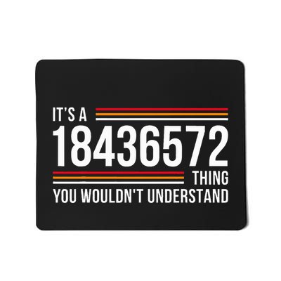 ItS A 18436572 Thing Funny V8 Engine Classic Muscle Car Guy Mousepad