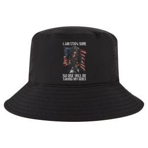 I Am 1776 % Sure No One Will Be Taking My Guns Cool Comfort Performance Bucket Hat