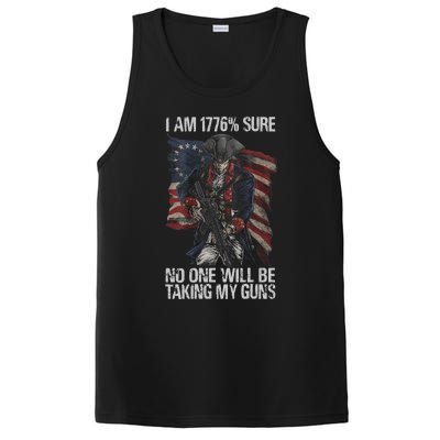 I Am 1776 % Sure No One Will Be Taking My Guns PosiCharge Competitor Tank