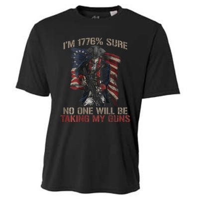 I Am 1776 Sure No One Will Be Taking My Guns Cooling Performance Crew T-Shirt