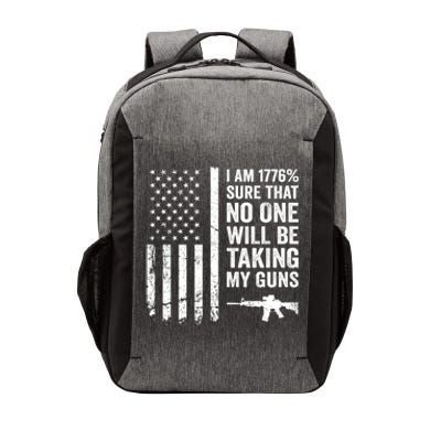 I Am 1776 Sure No One Is Taking My Guns Funny Gift Pro Gun Usa Flag Gift Vector Backpack