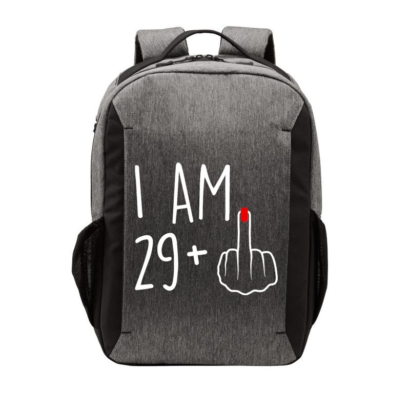 I Am 29 Plus 1 Middle Finger For A 30th Birthday For Wo Vector Backpack