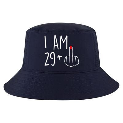 I Am 29 Plus 1 Middle Finger For A 30th Birthday For Wo Cool Comfort Performance Bucket Hat