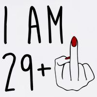 I Am 29 Plus Middle Finger Funny 30th Birthday Cooling Performance Crew T-Shirt