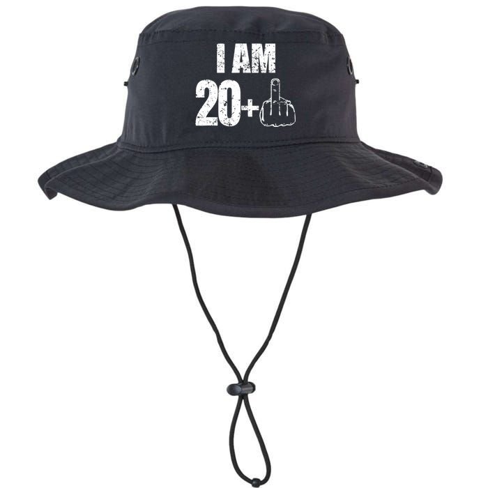 I am 20 plus 1 funny 21st birthday saying Legacy Cool Fit Booney Bucket Hat