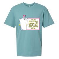 I Am 30 Or 40 Years Old And I Do Not Need This Funny Sueded Cloud Jersey T-Shirt
