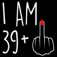 I Am 39 Plus 1 Middle Finger For A 40th Birthday Impact Tech Backpack