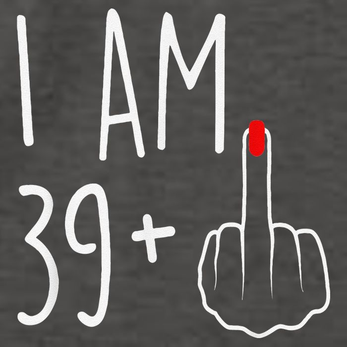 I Am 39 Plus 1 Middle Finger For A 40th Birthday Vector Backpack