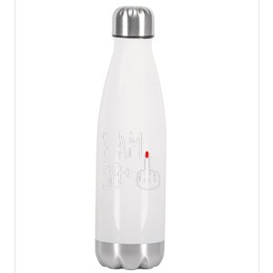 I Am 39 Plus 1 Middle Finger For A 40th Birthday Stainless Steel Insulated Water Bottle