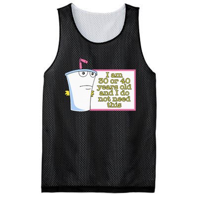 I Am 30 Or 40 Years Old And I Do Not Need This Mesh Reversible Basketball Jersey Tank