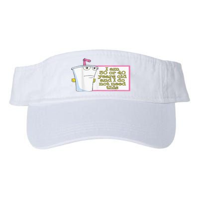 I Am 30 Or 40 Years Old And I Do Not Need This Valucap Bio-Washed Visor