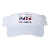 I Am 34 Times More Maga Now Than Ever Trump Supporters Valucap Bio-Washed Visor