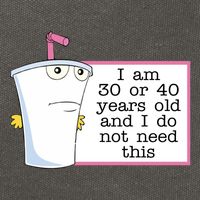 I Am 30 Or 40 Years Old And I Do Not Need This Humor Cotton Canvas Backpack