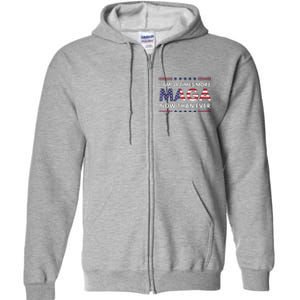 I Am 34 Times More Maga Now Than Ever Trump Supporters Full Zip Hoodie