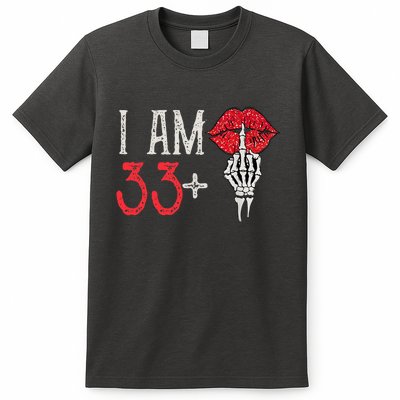 I Am 33 Plus 1 Middle Finger For A 34th Birthday T-Shirt