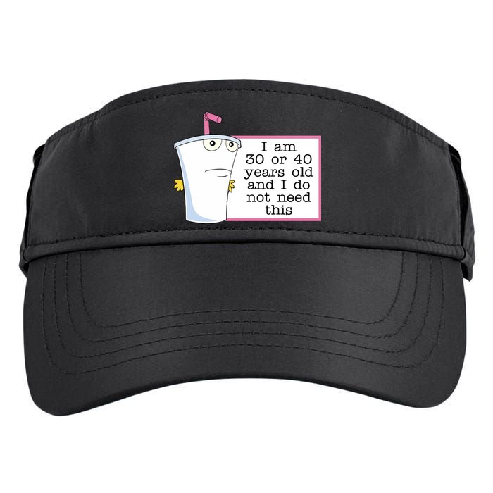 I Am 30 Or 40 Years Old And I Do Not Need This Funny Adult Drive Performance Visor