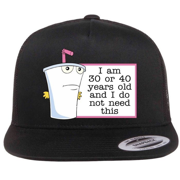 I Am 30 Or 40 Years Old And I Do Not Need This Funny Flatbill Hat