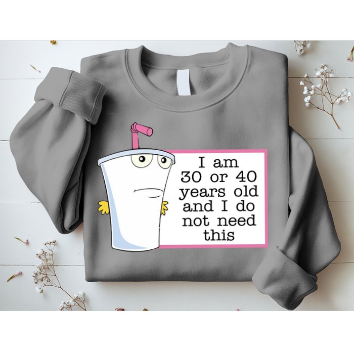 I Am 30 Or 40 Years Old And I Do Not Need This Funny Sweatshirt