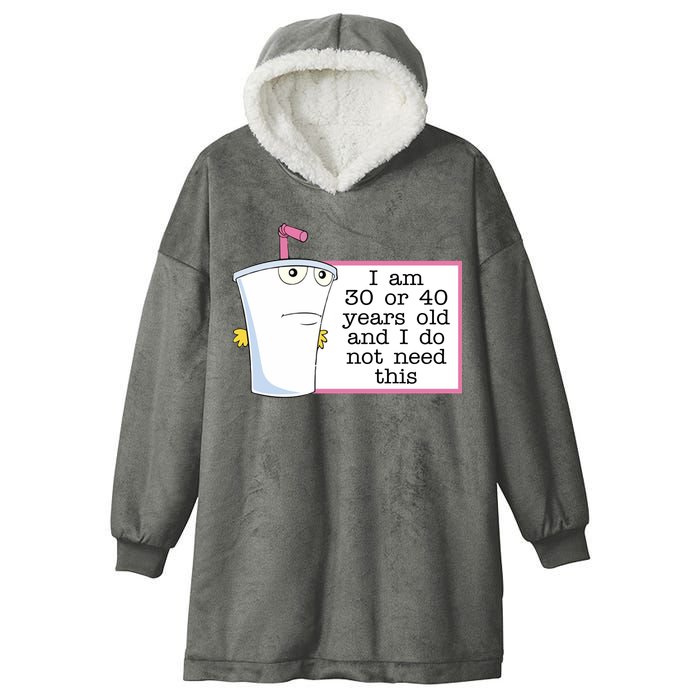 I Am 30 Or 40 Years Old And I Do Not Need This Funny Hooded Wearable Blanket