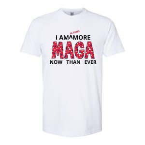 I Am 34 Times More Maga Now Than Ever Apparel Softstyle CVC T-Shirt