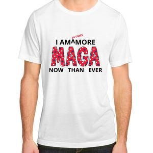 I Am 34 Times More Maga Now Than Ever Apparel Adult ChromaSoft Performance T-Shirt