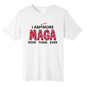 I Am 34 Times More Maga Now Than Ever Apparel Tall Fusion ChromaSoft Performance T-Shirt