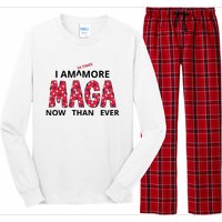 I Am 34 Times More Maga Now Than Ever Apparel Long Sleeve Pajama Set