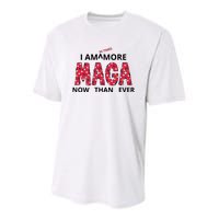 I Am 34 Times More Maga Now Than Ever Apparel Youth Performance Sprint T-Shirt