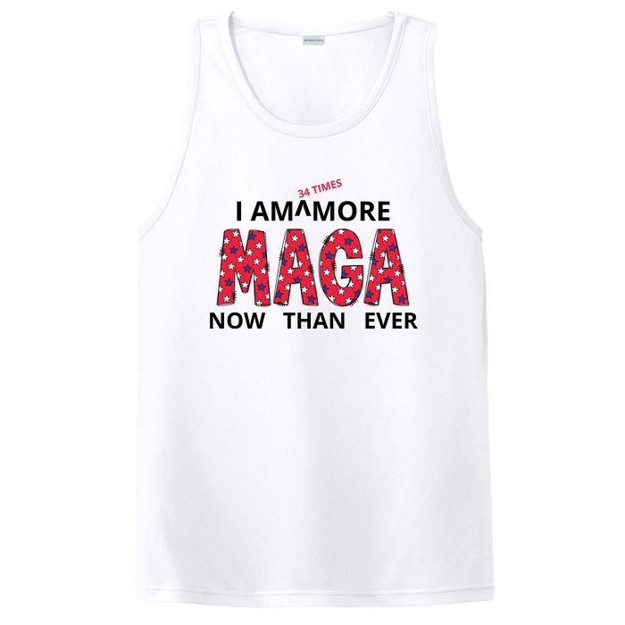 I Am 34 Times More Maga Now Than Ever Apparel PosiCharge Competitor Tank