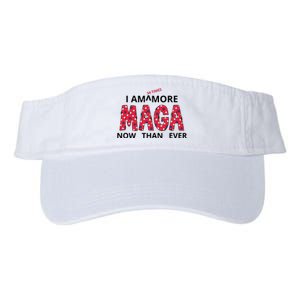 I Am 34 Times More Maga Now Than Ever Apparel Valucap Bio-Washed Visor