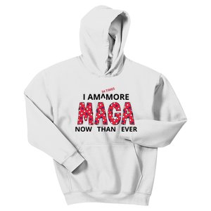 I Am 34 Times More Maga Now Than Ever Apparel Kids Hoodie