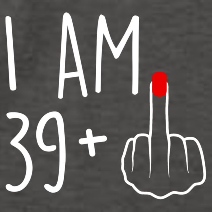 I Am 39 Plus 1 Middle Finger For A 40th Birthday For Women Vector Backpack