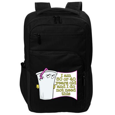I Am 30 Or 40 Years Old And I Do Not Need This Funny Impact Tech Backpack