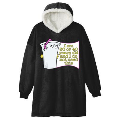 I Am 30 Or 40 Years Old And I Do Not Need This Funny Hooded Wearable Blanket