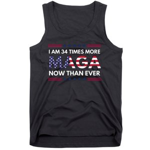 I Am 34 Times More Maga Now Than Ever Tank Top