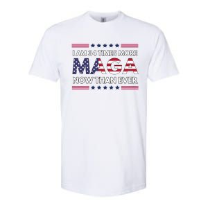 I Am 34 Times More Maga Now Than Ever Softstyle CVC T-Shirt