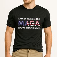 I Am 34 Times More Maga Now Than Ever Cooling Performance Crew T-Shirt
