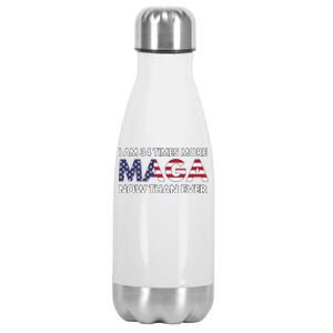 I Am 34 Times More Maga Now Than Ever Stainless Steel Insulated Water Bottle