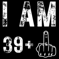 I Am 39 Plus Middle Finger 40th Birthday Gift City Backpack