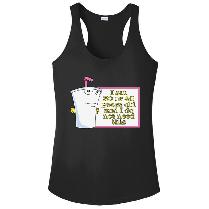 i am 30 or 40 years old and I do not need this Ladies PosiCharge Competitor Racerback Tank